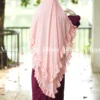 Baby Pink Hoor Khimar for Muslim Women