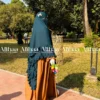Deep Teal Hoor Khimar for Muslim Women